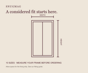 Illustrated guide to measuring the width and height