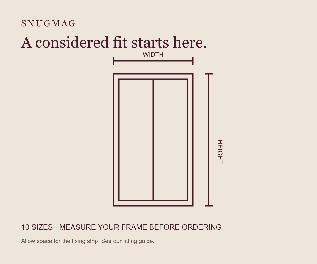 Illustrated guide to measuring the width and height